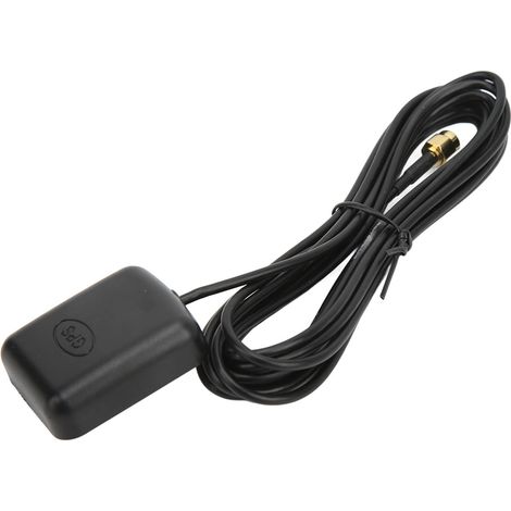 Wasserdichte GPS-Antenne mit SMA-Stecker (gerade) und innenliegender Nadel mit starkem Magnetfuß zur Positionierung. (1/5)