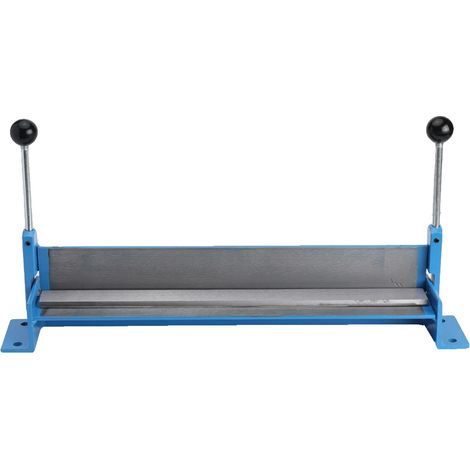 Máquina dobladora de chapa metálica, acero Q235, capacidad de doblado de 460 mm, espesor máximo de 0,8 mm, freno de doblado manual, incluye abrazaderas en forma de G. (1/5)