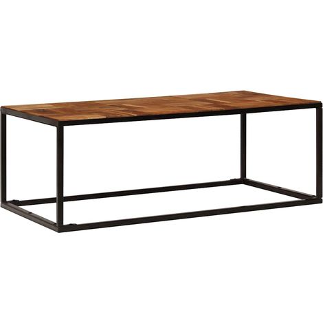 Maison Exclusive - Couchtisch 110x60x40 cm Massivholz Akazie und (1/5)