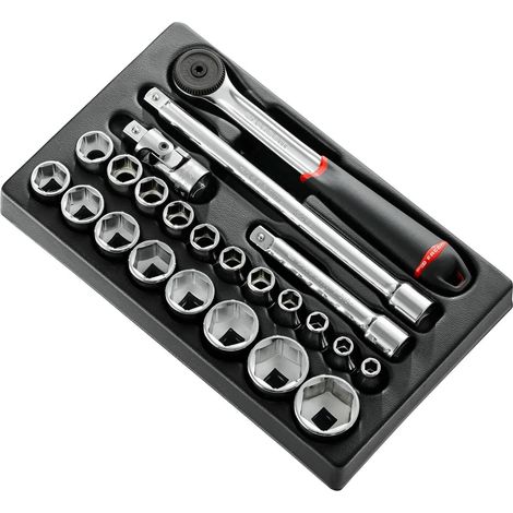 [JAMAIS UTILISE] Jeu de clés à douille FACOM MOD.S161-36 1/2" (23 pièces)