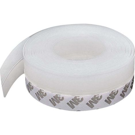 Joint d'étanchéité de porte auto-adhésif, coupe-froid, insonorisant, isolant thermique, 2,5 cm (1/5)