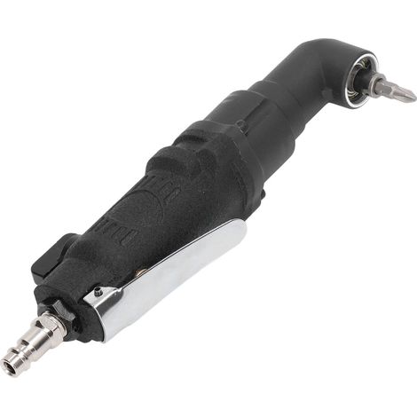 Tournevis pneumatique à 90° en acier allié, tournevis pneumatique réversible intégré de 6,35 mm (1/4") pour la réparation de meubles de style européen (1/5)