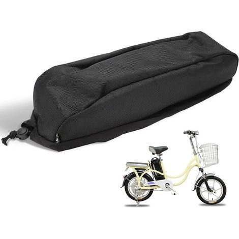 Housse de protection pour batterie de vélo électrique, boîte de protection pour accessoires de vélo électrique, protection étanche à la poussière et à la boue pour batterie lithium-ion de vélo électri (1/5)