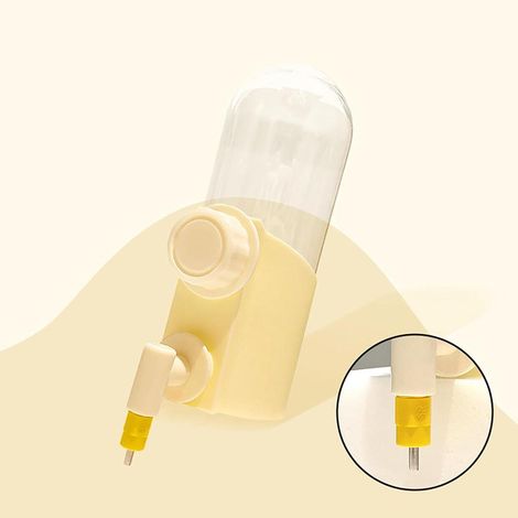 Piston Type Bird Water Dispenser  Easy Clean Cage Bird Automatic Drinking Supply