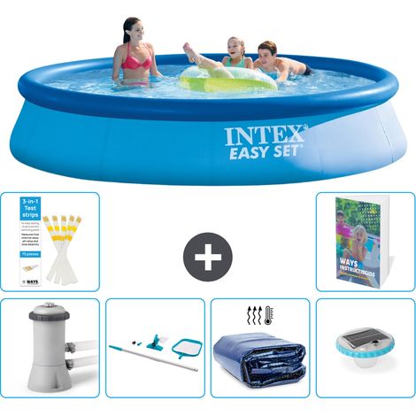 Easy Set Pool Rund - 396x84 cm - 7-teilig  S305 (1/5)