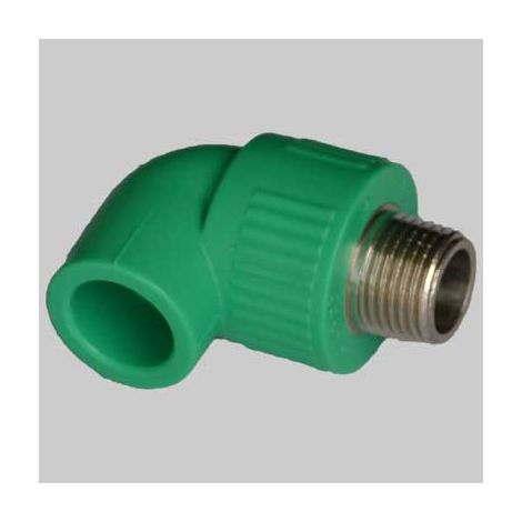 GOMITO FEMMINA FILETTATO MASCHIO  3/4 x 25     WAVIN