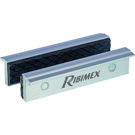 GANASCE DI PROTEZIONE MAGNETICHE IN GOMMA PER MORSA 100/125/150mm RIBIMEX, "100mm"