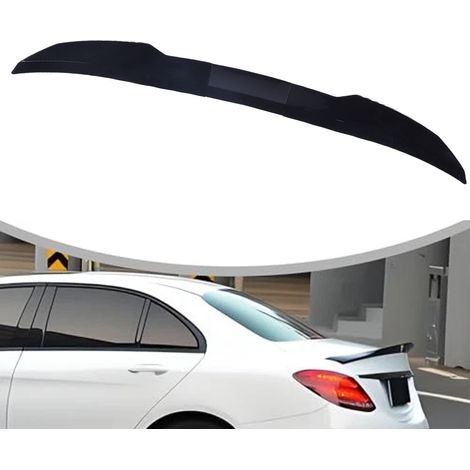 Aileron de coffre arrière réglable 117-128 cm, en ABS à forte adhérence, pour l'entretien, noir brillant + noir (1/4)