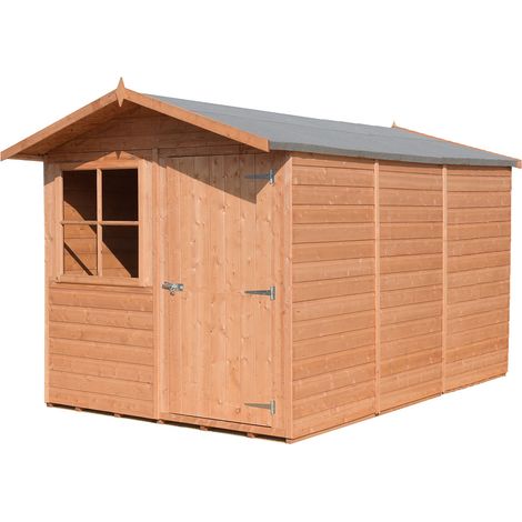 Baracca 7 x 10 Feet Dip Treated Shed Single Door with One Opening Window