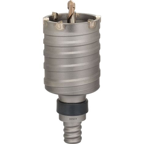 Bosch – Couronne de forage creuse SDS max-9 68mm – Pour béton et maçonnerie – Tige U à deux spirales pour évacuation poussière – Longueur 108mm