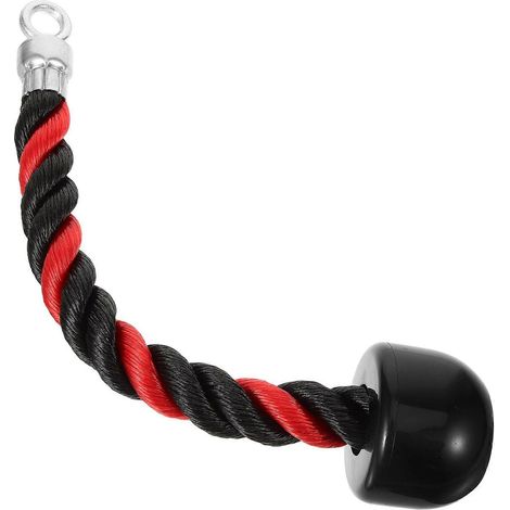Corde à triceps pour musculation des biceps, outil de fitness en salle de sport, 3 câbles inclus - Robuste et pratique (1/5)