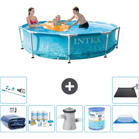 Intex Piscine Tubulaire Ronde - 305x76 cm - 8-pièces S41326 (1/5)