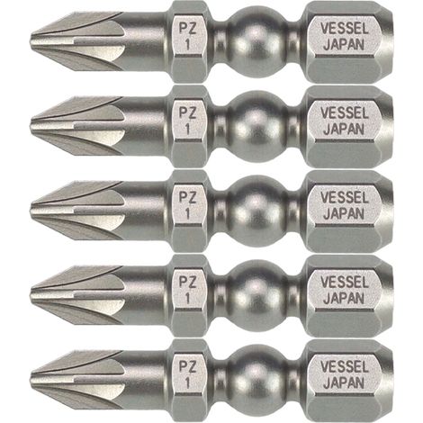 Embout De Vissage Impact Ball 30Mm Pz1 Boite De 5 Vessel