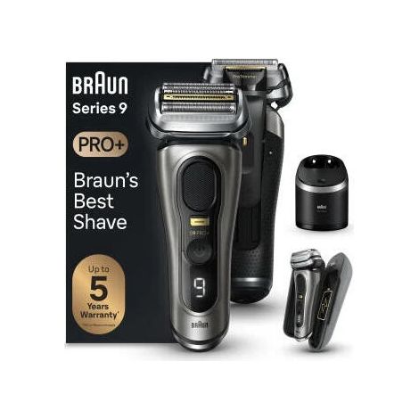 Braun Series 9 Pro+ 9575cc afeitadora eléctrica metálica (1/2)