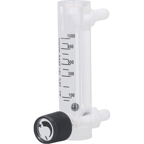 Testeur de débitmètre de gaz à air, panneau de commande réglable, débitmètre de 10 à 1000 ml/min (1/5)