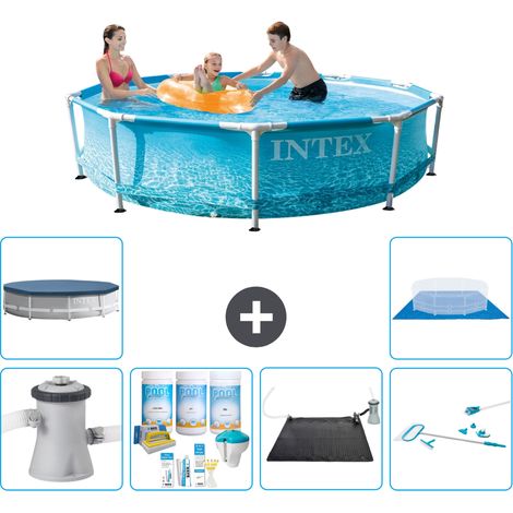 Intex Piscine Tubulaire Ronde - 305x76 cm - 7-pièces S20368 (1/5)