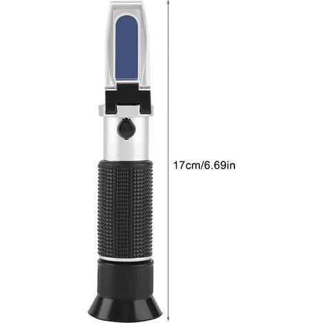 Réfractomètre portable professionnel 020 % Brix pour bière, jus de fruits et sucre. (1/5)