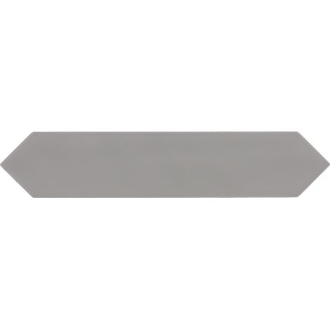 Carrelage mur faience forme navette 5x25 cm mate LANSE GRAY (vendu par boite de 0,50m2) (1/5)