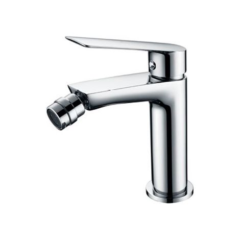 IMEX Bidet-Einhebelmischer Luxor mit verchromtem Messing- und Zamak-Gehäuse 25 mm Keramikkartusche flexible Anschlüsse 3-8 – Modell BDX023-2 (1/2)