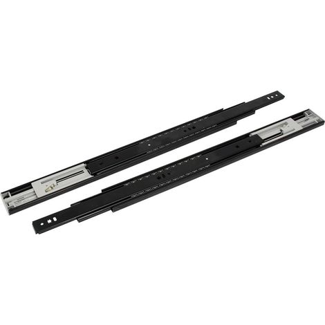 18'' Länge 45mm Breite 3-fach Vollauszug Schubladenführungen Schwarz 2St (7f728fb9680d257360704c5c89 (1/5)