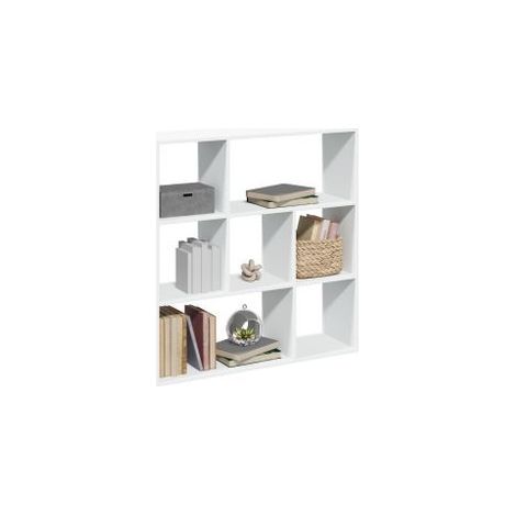 Étagère séparatrice de pièce blanc 102x29x103,5 (1/5)