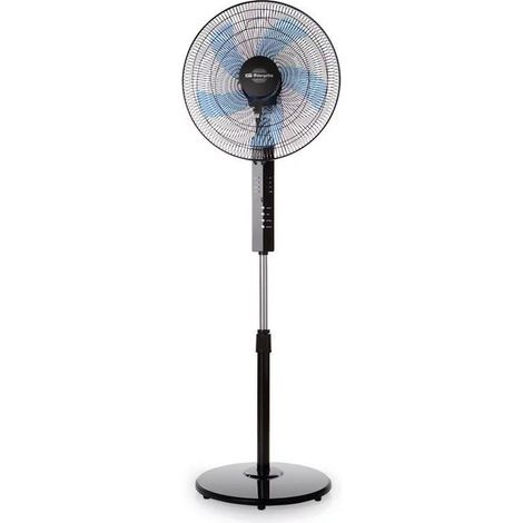 Bodenventilator orbegozo sf 0244 - 55w - 5 Flügel 40cm - 3 Geschwindigkeiten - programmierbar - höhenverstellbar/neigbar - Fernsteuerung a -