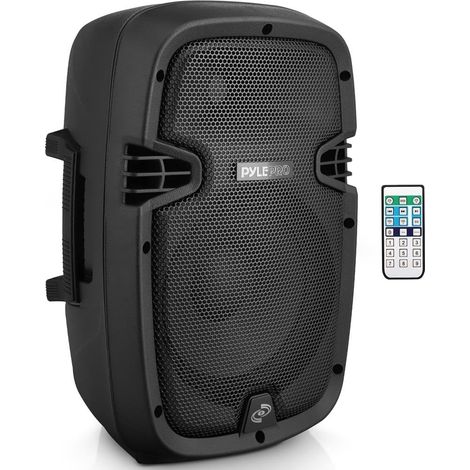 Enceinte Sono Active Bluetooth 8 Pouces – Haut-Parleur de Scène avec Microphone, Subwoofer Basses Puissantes, Amplificateur Intégré USB/MP3 – Enceinte Portable DJ, Fête, Événement et Studio (1/5)