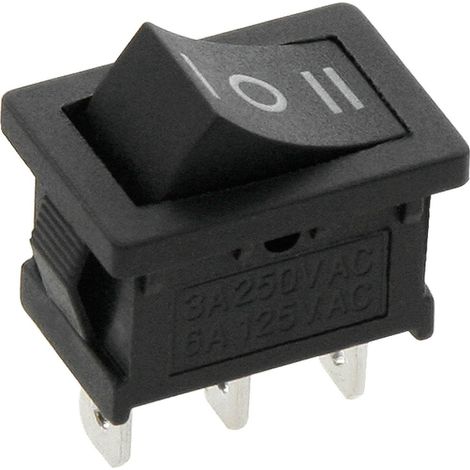 Blow MK1012C conmutador basculante negro 3 posiciones
