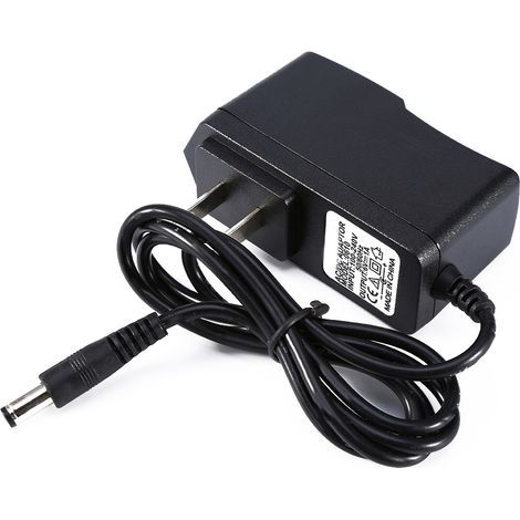 1 adaptateur secteur 100-240 V (prise américaine) avec convertisseur de courant continu 6 V 1 A et prise jack 5,5 mm. (1/5)