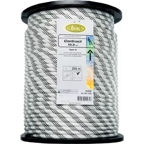 Corde semi-statique Beal Contract 10,5 mm 200 m (1/5)