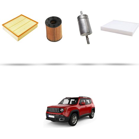 Kit tagliando 4 filtri compatibile con Jeep Renegade (BU) 1.4 Multiair 125kw dal 2014 (1/5)