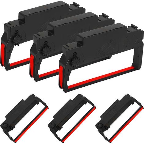 Porte-ruban encreur pour caisses enregistreuses, lot de 6 pièces - Stable et pratique (1/5)