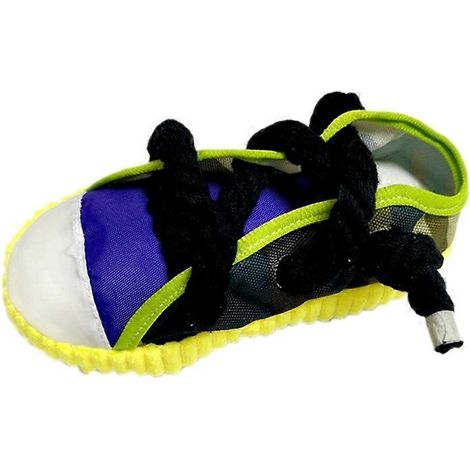 Jouet en peluche résistant aux morsures pour chiens, jouet de dentition en peluche, jouet à mâcher en forme de chaussure pour chiots qui s'ennuient (1/5)