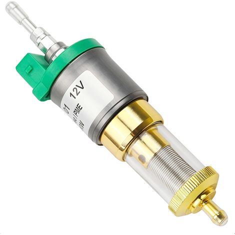 Bomba de combustible para calentador diésel, 12 V, 28 ml, 1 kW-5 kW. Bomba de combustible para calentador de aire diésel, con doble filtro, ultrasilenciosa para motores de gasolina. (1/5)