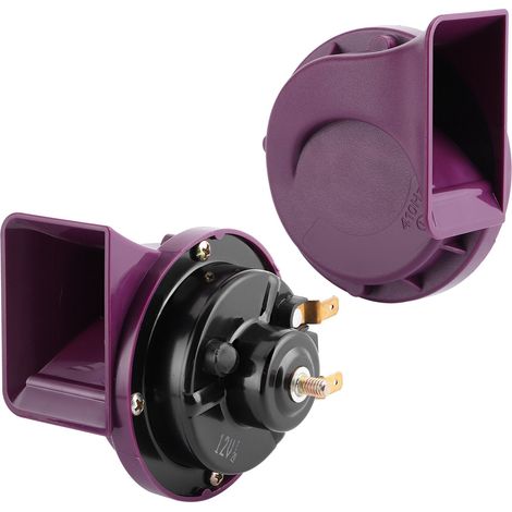 Paar 410/510-Hz-Zweitonhörner, laute 120 dB, 12-V-Hupe für Auto, Motorrad, Quad und SSV (1/5)