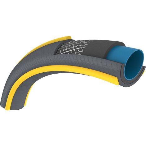Ultramax Anti-Quetsch-Gartenschlauch für den Hausgebrauch, Durchmesser 19 mm, 50 m, grau und gelb HOZELOCK