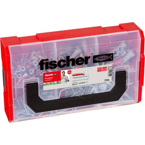 Coffret Fischer FixTainer Chevilles DuoPower + vis (1/2)