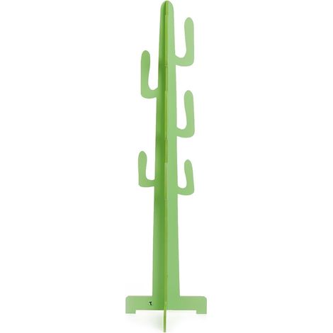 Moderner Design-Garderobenständer in Kaktusform Texas Green