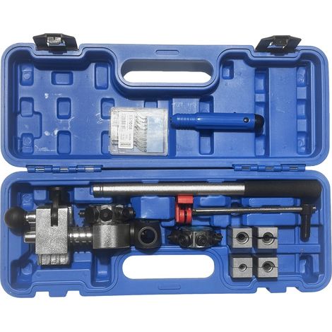 Bremsrohrverjüngungswerkzeug, Einfachverjüngung, Blasenverjüngung, Doppelverjüngung, Unterstützt 3/16-Zoll bis 3/8-Zoll Rohre, Manuelle Bedienung (1/5)