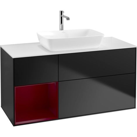 Villeroy & Boch F821HBPD Armoire sous-lavabo Finion F82 (1/2)