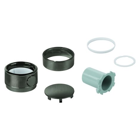 Temperaturwählgriff 49029 für GRT SmartControl FMS hard graphite geb.