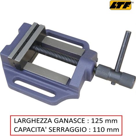 MORSA CON SERRAGGIO 110 MM PER TRAPANO A COLONNA