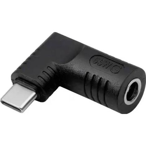 Adaptateur pour ordinateur portable AK-ND-D07 5,5 x 2,1 mm / USB-C (1/5)