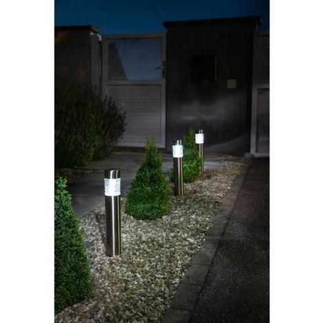 GALIX Borne a energie solaire en inox (1/3)