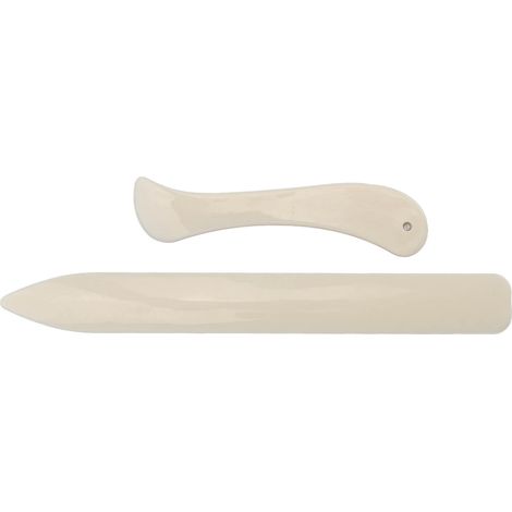 Couteau en os pour loisirs créatifs, scrapbooking, cartes, pliage, origami, outil à gratter (1/5)