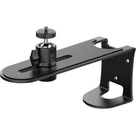 Support mural en métal pour projecteur Rotation complète à 360° Installation d'angle réglable Compatible avec la plupart des systèmes de cinéma (1/5)