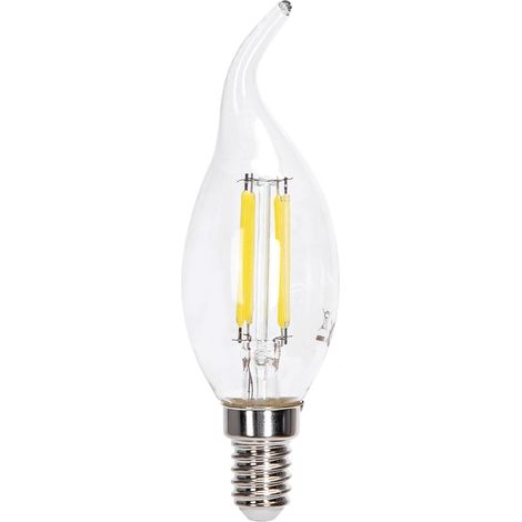 Lampadina Led a Filamento E14 CL35 a colpo di vento 4W Bianco freddo 6500K Aigostar (1/4)