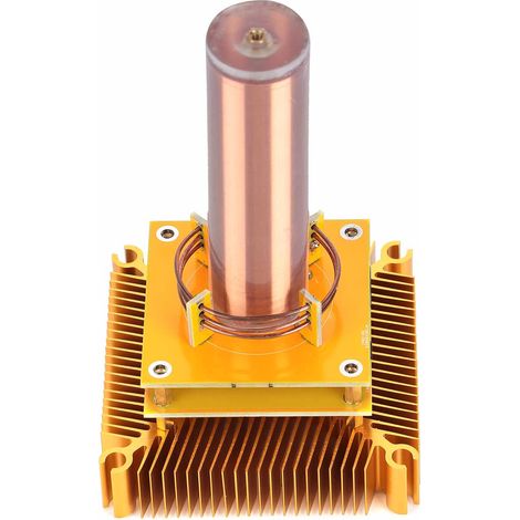 Haut-parleur plasma à bobine pour Tesla Model, jouet de bureau à éclairage automatique, prise AC100-240VEU (1/5)