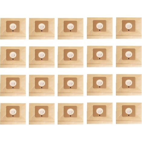 Lot de 20 Sacs de Rechange Compatibles avec Rowenta ZR003901 Compacteo accessimo / City Space / Mini Space Aspirateur,Replacement Sacs RO1717 RO1733 RO1751 (1/5)
