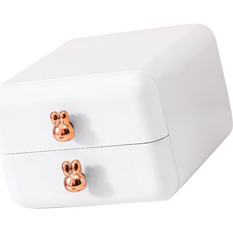 Aufbewahrungsbox für Schmuck, Haaraccessoires und kleine Gegenstände, ideal für Schlafzimmer, Studentenwohnheime oder Büros. (1/5)